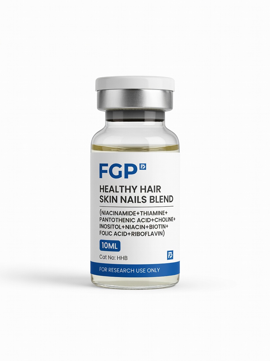 Healthy Hair Skin Nails Blend (Niacinamide+Thiamine+Pantothenic Acid+Choline+Inositol+Niacin+Biotin+Folic Acid+Riboflavin) product photo